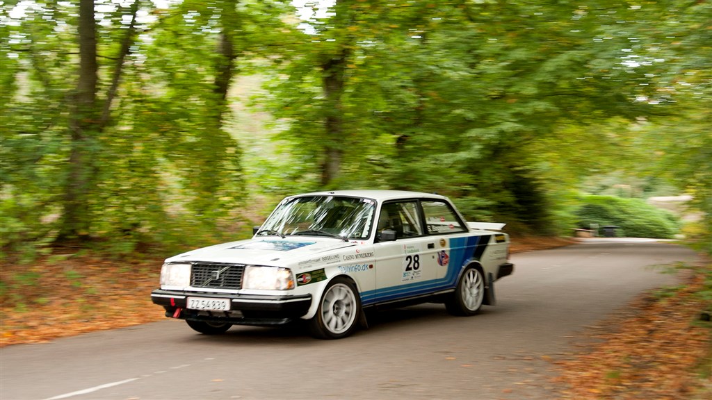 Kurt Mejer kunne, efter monteringen af en ny turbo, afslutte 2021-sæsonen med en andenplads.
(Foto: rallypics.dk – Viggo Johansen)